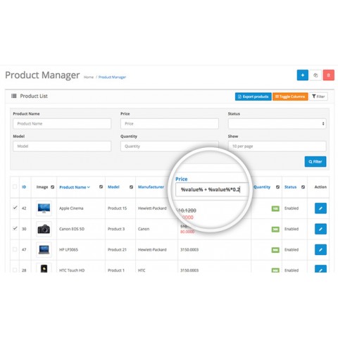 Advanced Product Management Module