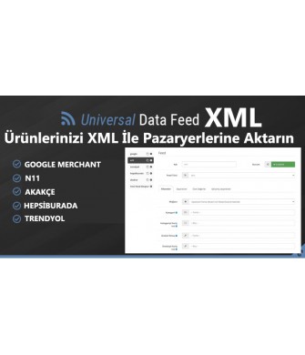 Google Merchant N11 Trendyol Hepsiburada Akakçe XML