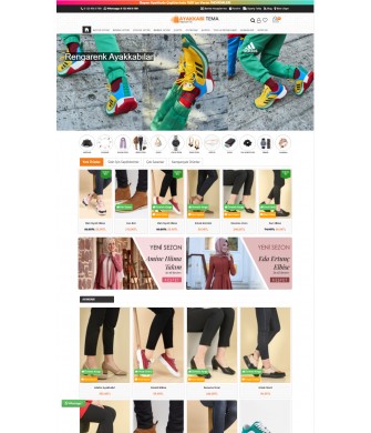 E-Commerce Market 3.x Shoes v2 Full Package