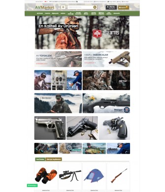 E-Commerce Market 3.x Av Market Full Package