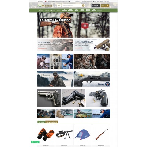 E-Commerce Market 3.x Av Market Full Package