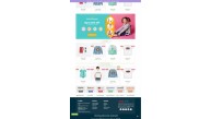 E-Commerce Market 3.x Baby Clothing Theme Full Package