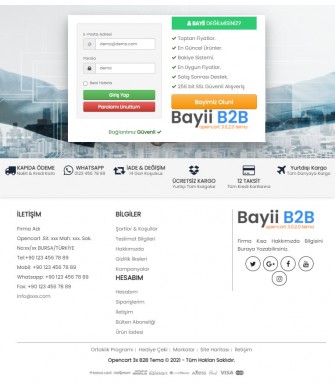 E-Commerce Market 3.x Reseller B2B Full Package
